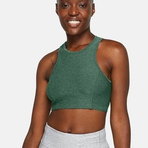 Outdoor Voices XS Athena Crop in Hunter